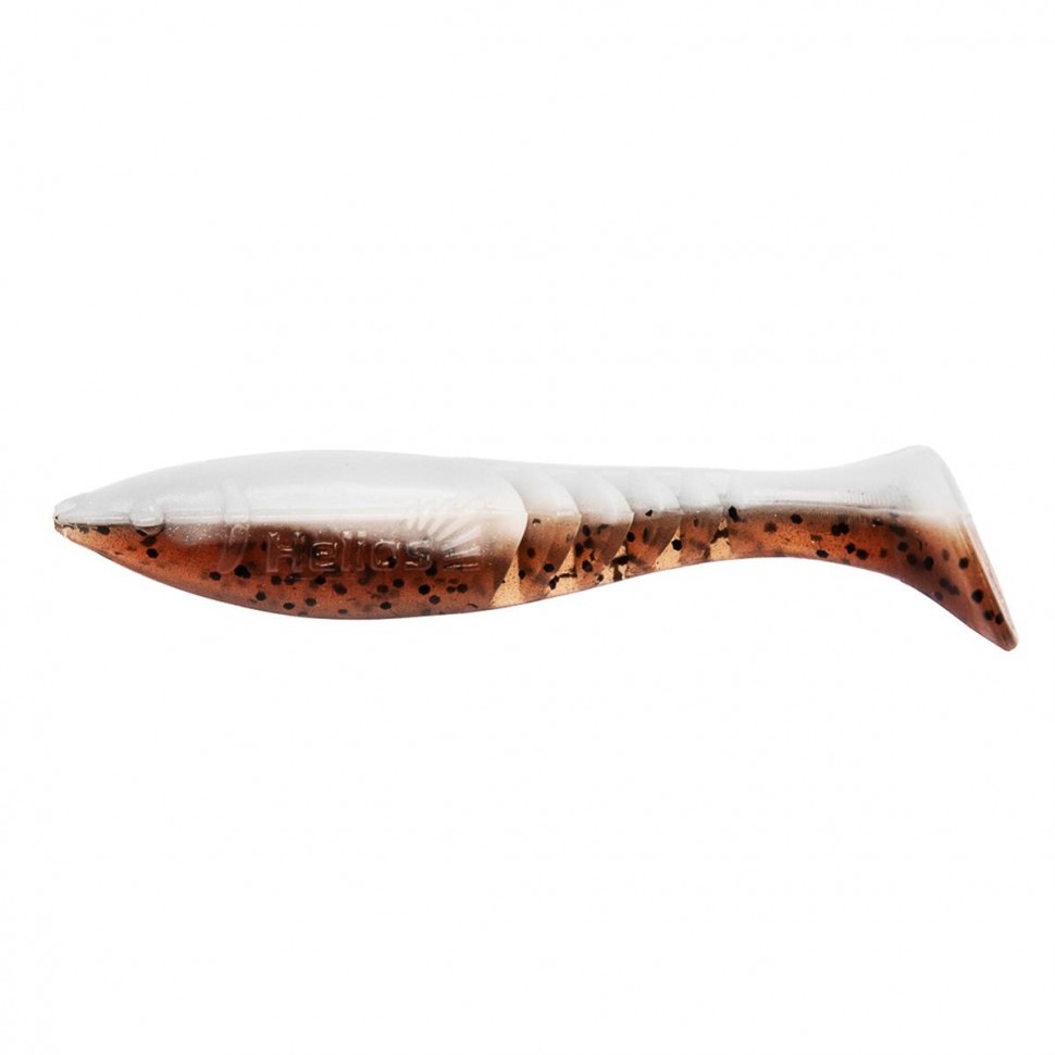 Виброхвост Helios Slash 2,64"/6,7 см, цвет Rusty & White 10 шт HS-19-005 , 